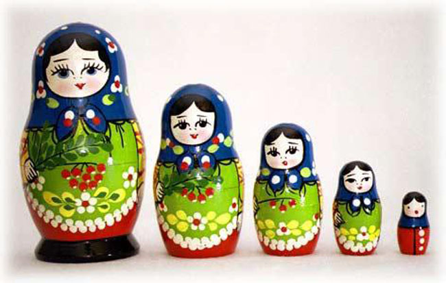 juguetes antiguos muñecas rusas