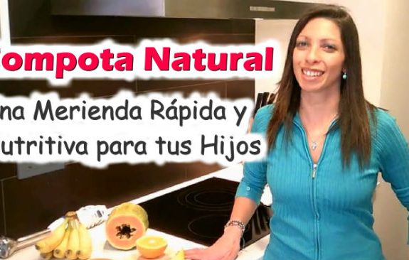 Compota de frutas exóticas para niños