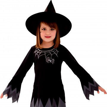Disfraces de bruja para niñas en Halloween