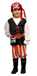 Disfraz de pirata niño para Halloween
